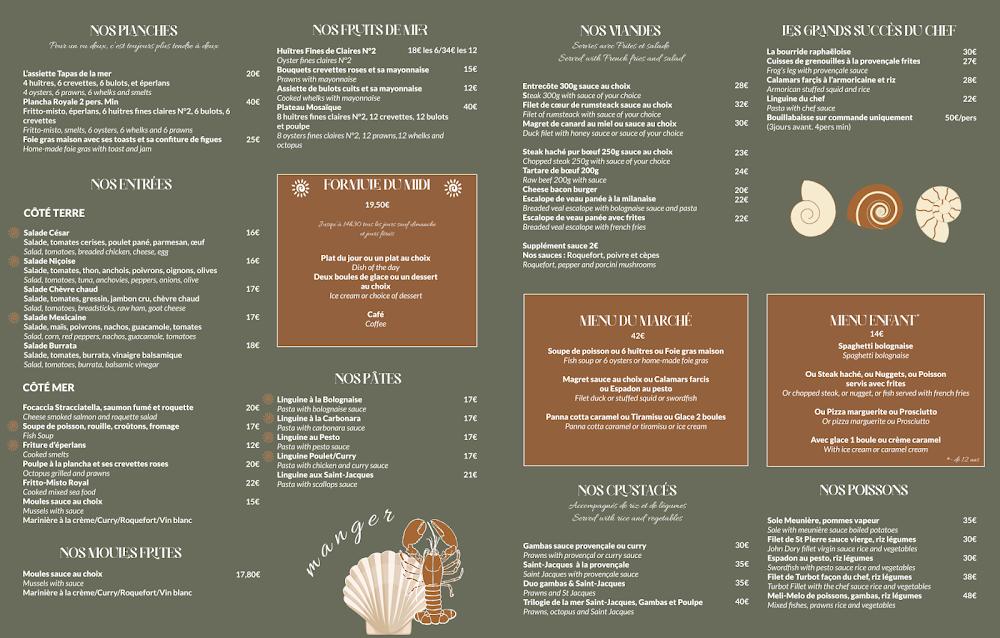 Les Sablettes - Menu Image 2